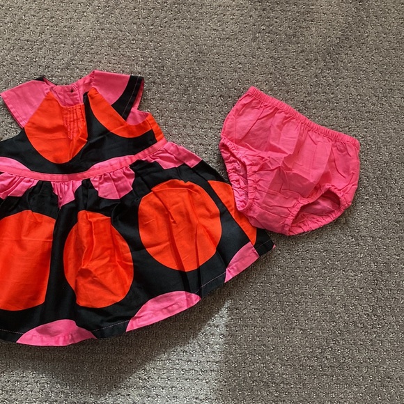 •THE CHILDREN’S PLACE• NWOT Baby Girls short sleeve dress w/ matching bloomers - Picture 7 of 9